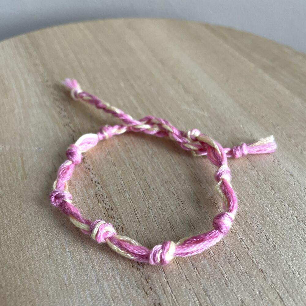 Chantal Bracelet anklet trendy comfortable tie embroidery thread woven gift